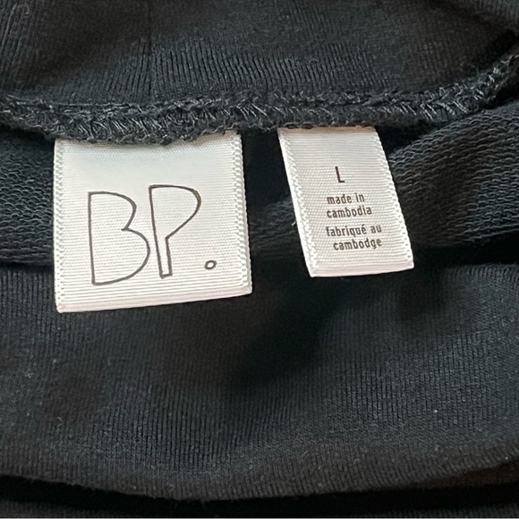 NWT BP. Cowl turtleneck black dress long sleeve size Large - Picture 9 of 10